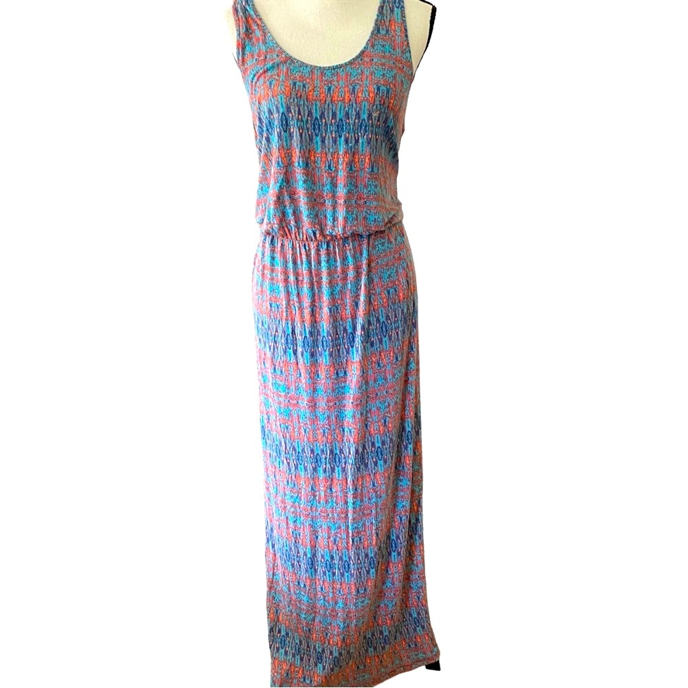 Threads 4 Thought Womens Maxi Razor Back Tank Dress (L)